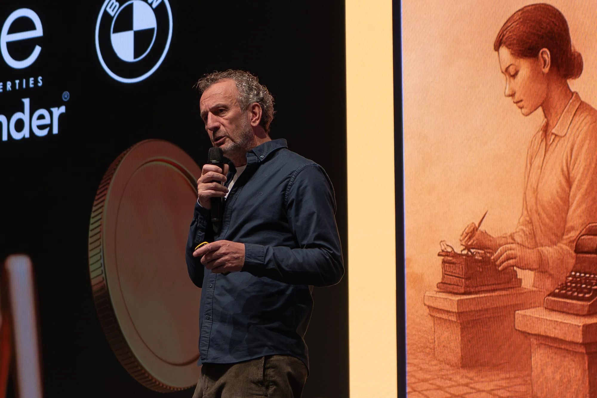 Alain Heureux speaking at FinMinds 2025
